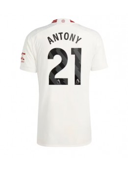 Manchester United Antony #21 Rezervni Dres 2023-24 Kratak Rukavima